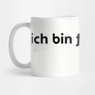 Ich Bin Freundlich Friendly in German Mug